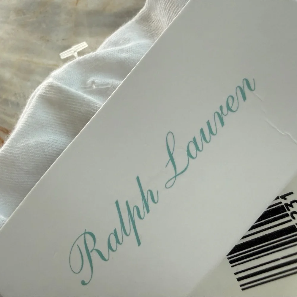 Ralph Lauren Baby Girl White‎ Heart World Map Animal Graphic T-Shirt 12M NWT